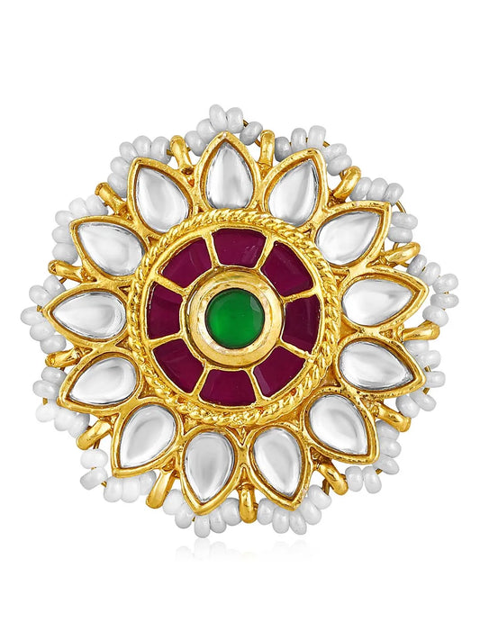 Flower Statement Ring | Bold Floral Design by Peora