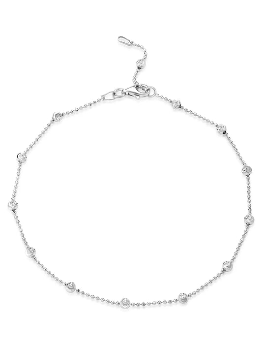 Moonlit Anklet | Subtle Sparkle & Elegance by Peora