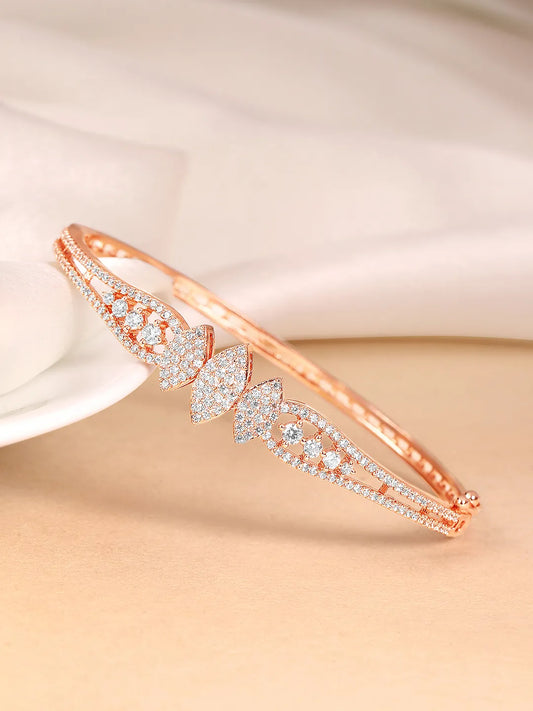 Radiant Sparkle CZ Studded Kada