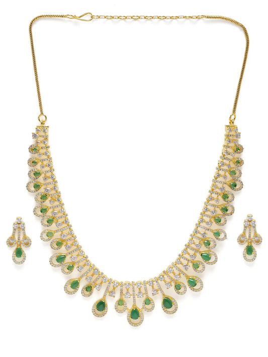 Dangling Traditional Necklace Set