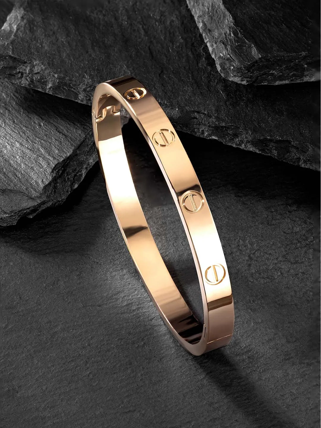 Charming Classic Aura Rose Gold Bracelet | Women’s Jewellery | Peora