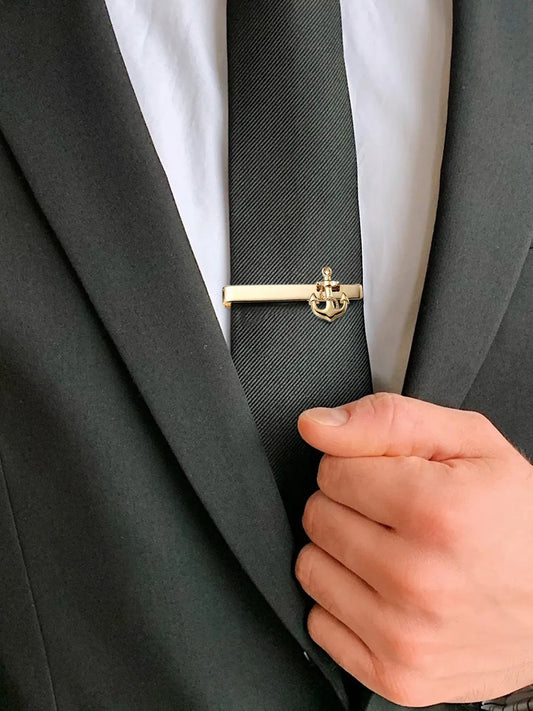 Elegant Marine Marvel Stones Tie Pin