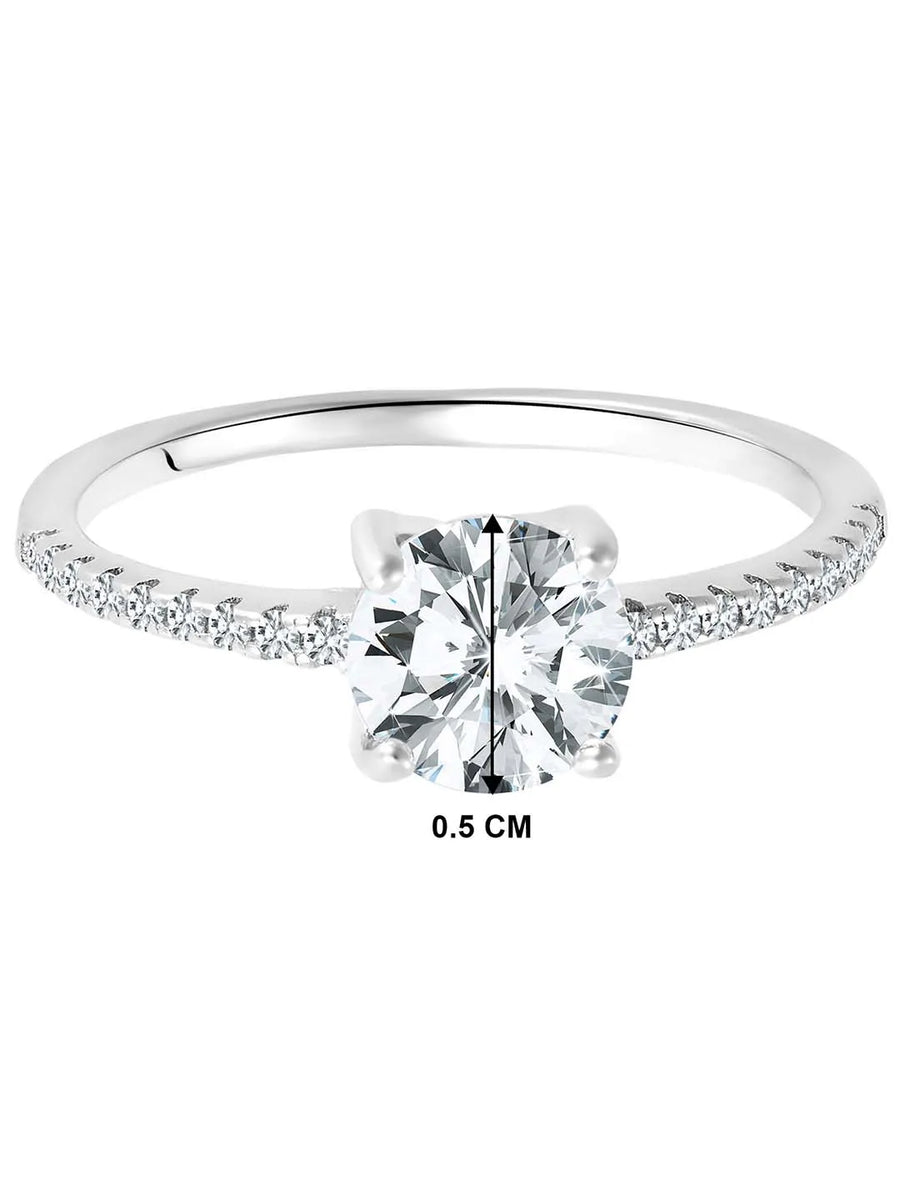 Twinkling Star Ring – Dazzling Celestial Charm | Peora

