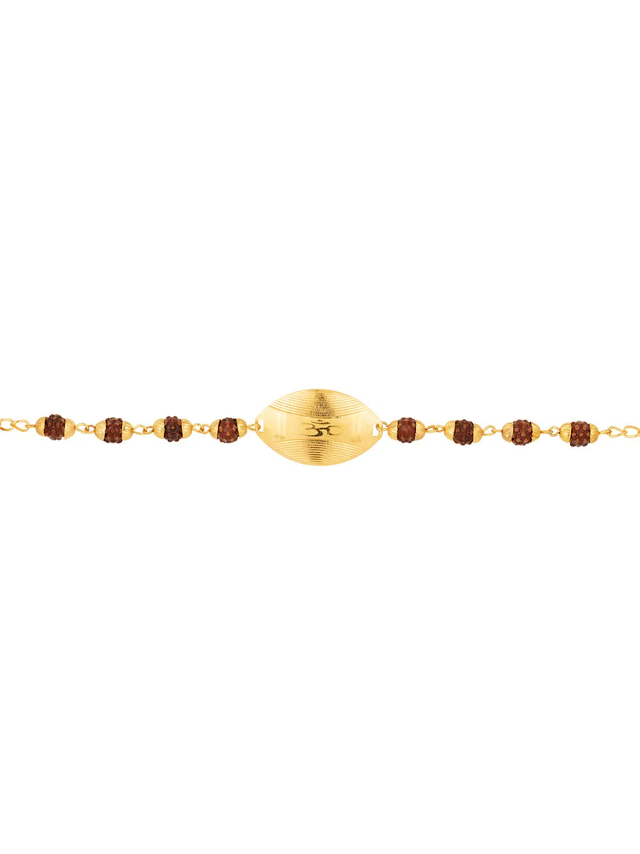 Om Bracelet Style Rakhi for Brother
