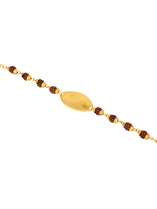 Om Bracelet Style Rakhi for Brother