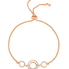 Circles Adjustable CZ Bracelet by Peora – Contemporary Fashion Jewellery

