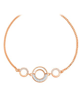 Circles Adjustable CZ Bracelet by Peora – Contemporary Fashion Jewellery

