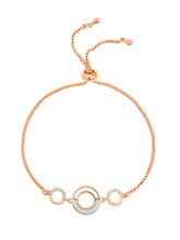 Circles Adjustable CZ Bracelet by Peora – Contemporary Fashion Jewellery

