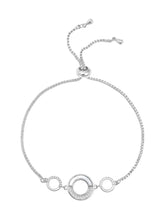 Circles Adjustable CZ Bracelet by Peora – Contemporary Fashion Jewellery

