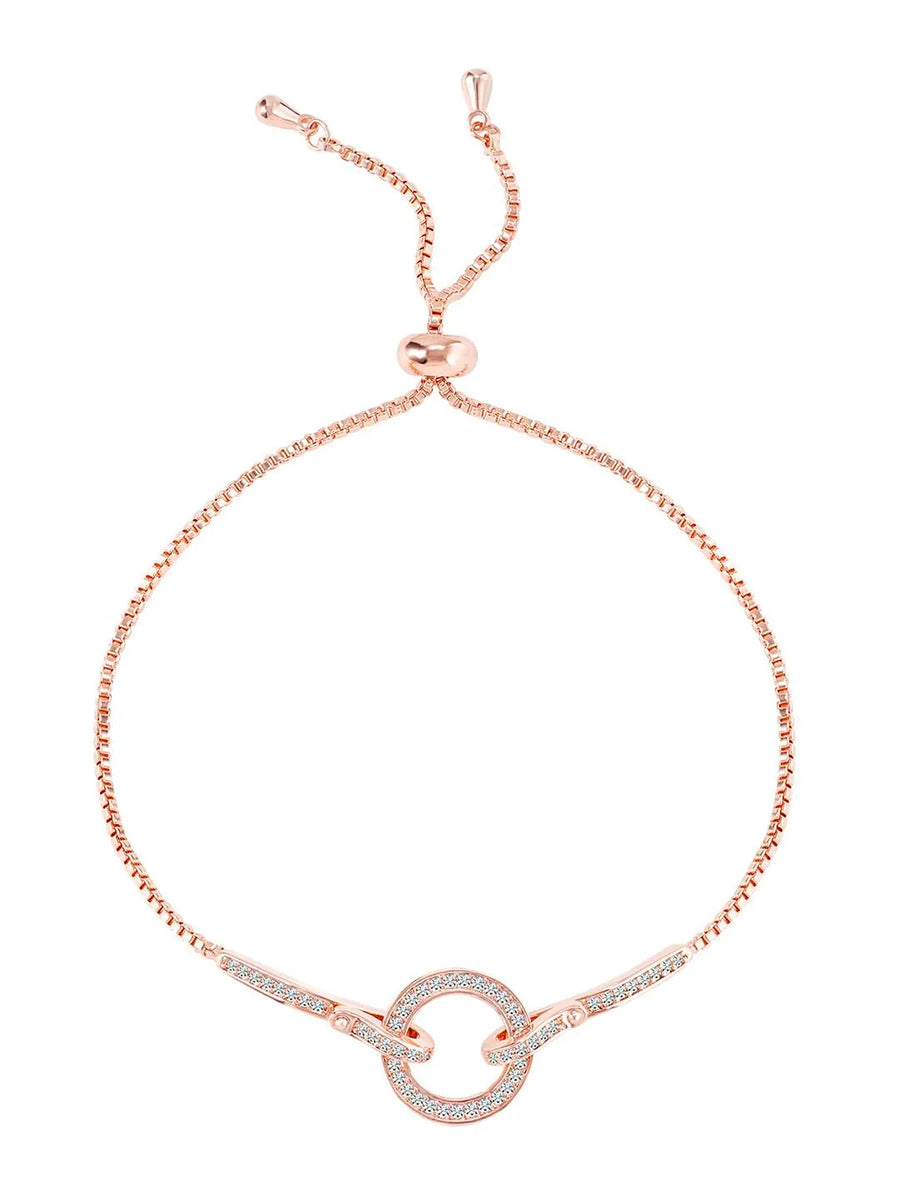Adjustable CZ Bracelet by Peora – Elegant Fashion Jewellery

