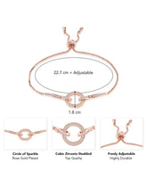 Adjustable CZ Bracelet by Peora – Elegant Fashion Jewellery

