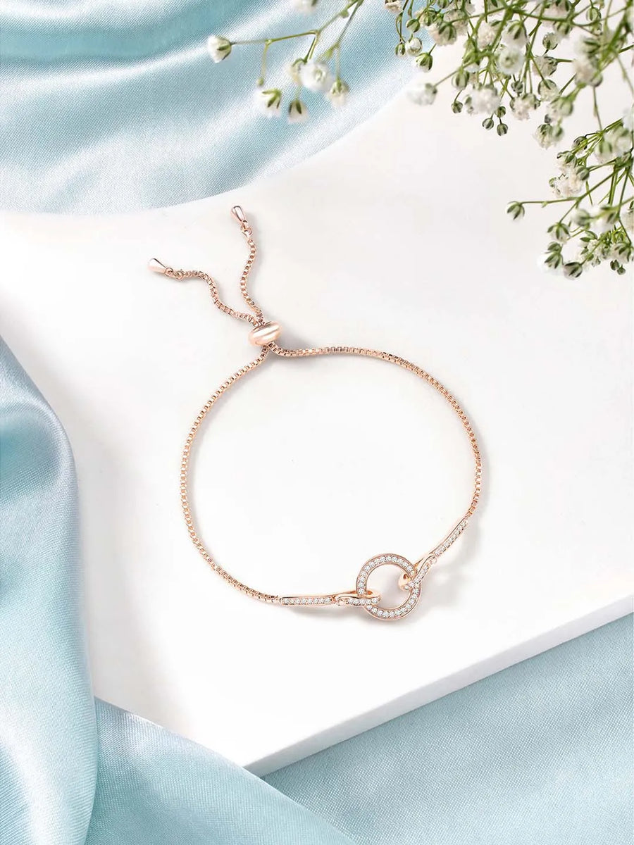 Adjustable CZ Bracelet by Peora – Elegant Fashion Jewellery

