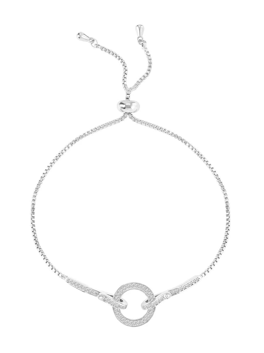 Adjustable CZ Bracelet by Peora – Elegant Fashion Jewellery

