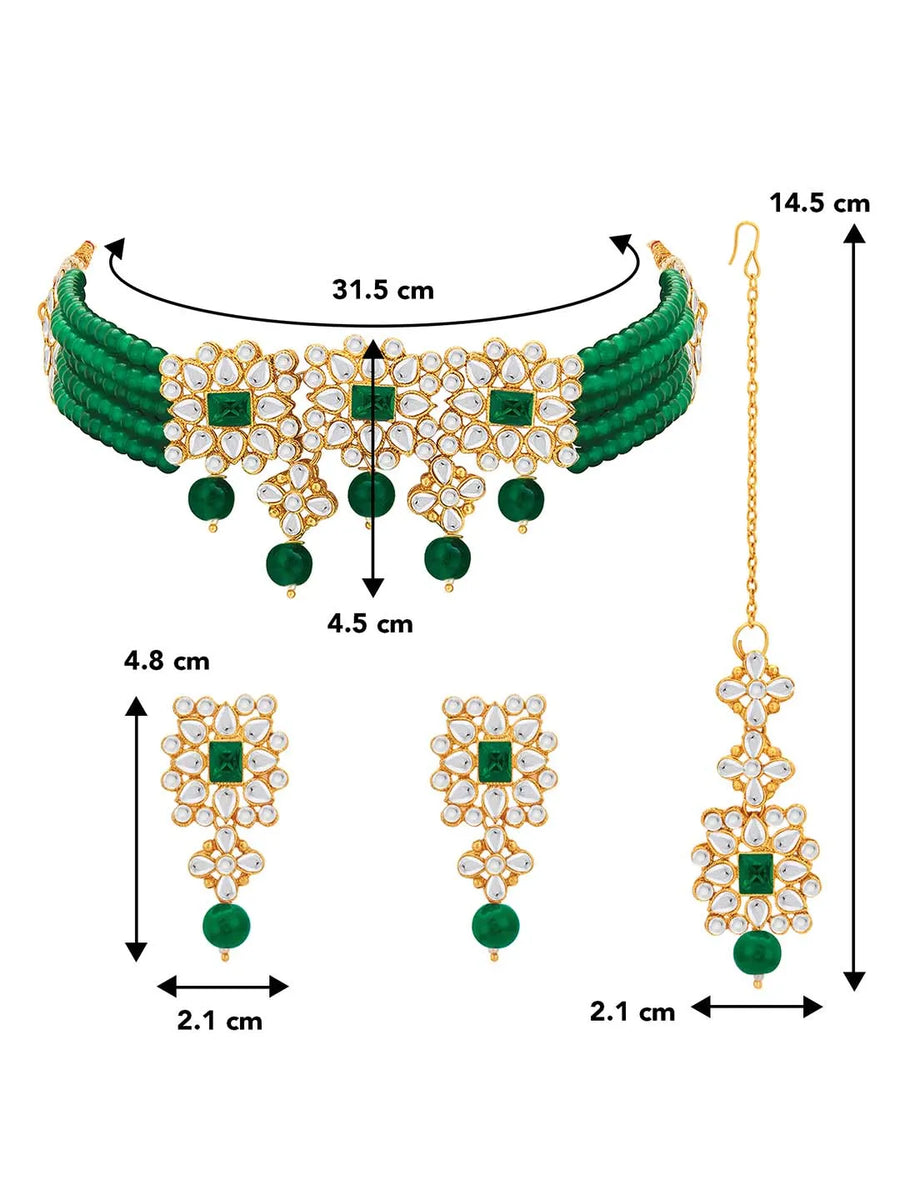 Pearl Choker Set – Timeless & Elegant Jewellery for Women | Peora