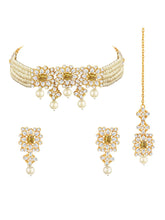 Pearl Choker Set – Timeless & Elegant Jewellery for Women | Peora