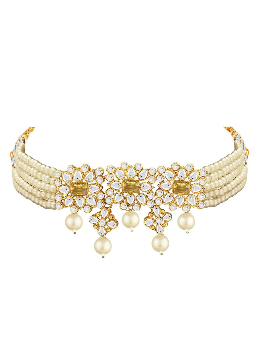 Pearl Choker Set – Timeless & Elegant Jewelry for Women | Peora