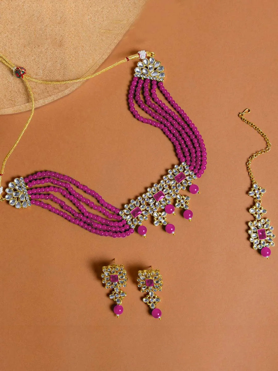 Pearl Choker Set – Timeless & Elegant Jewelry for Women | Peora