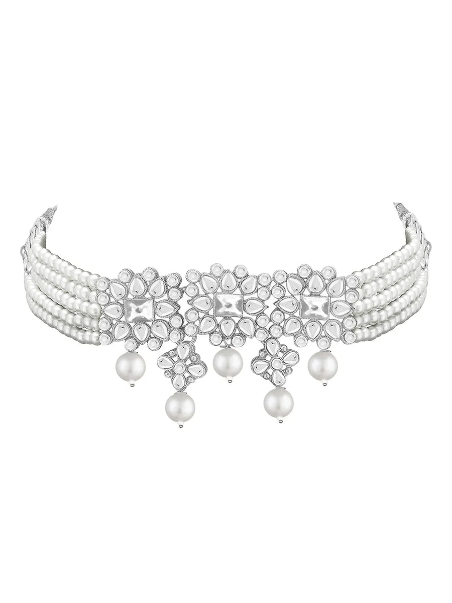Pearl Choker Set – Timeless & Elegant Jewelry for Women | Peora