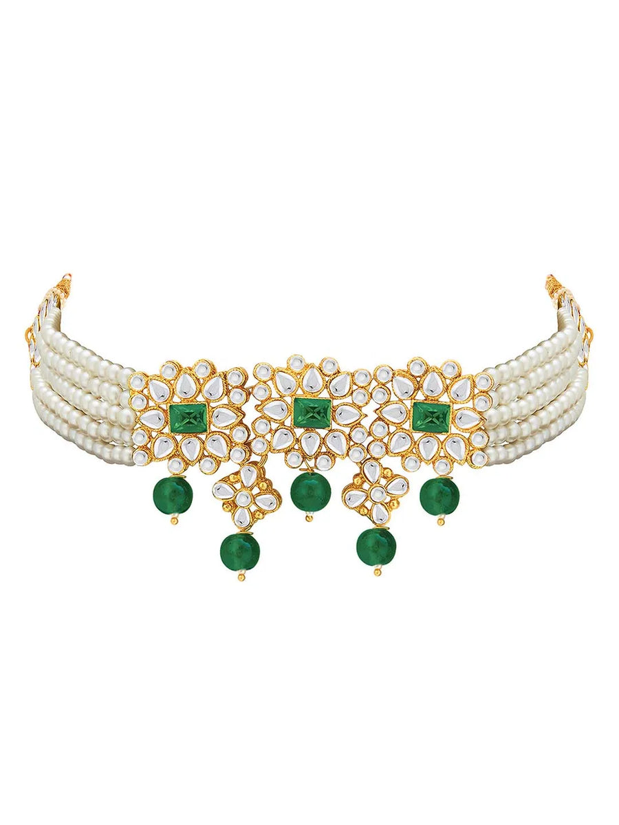 Pearl Choker Set – Timeless & Elegant Jewelry for Women | Peora