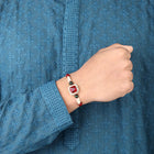 Peora Embellished Beads & Crystal Bhai Rakhi