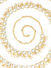 Stone & Beads Belly Chain by Peora | Stylish Waist Fashion Jewellery

