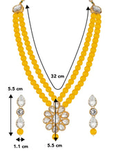 Pearl Long Necklace Set – Timeless Fashion Jewellery by Peora

