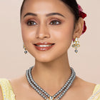 Beaded Necklace Set by Peora | Colourful Fashion Jewellery for Women

