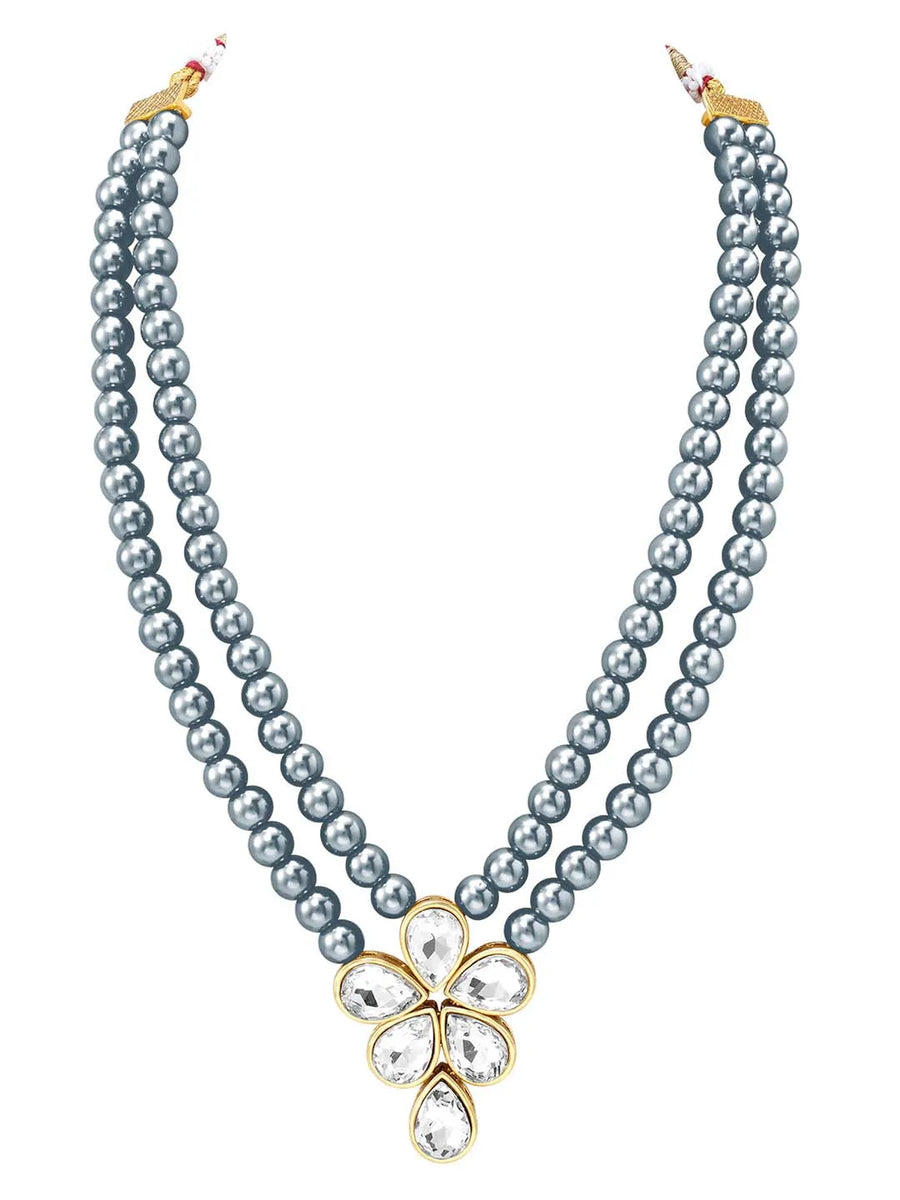 Beaded Necklace Set by Peora | Colourful Fashion Jewellery for Women

