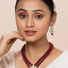 Beaded Necklace Set by Peora | Colourful Fashion Jewellery for Women

