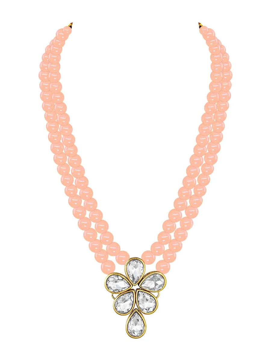 Beaded Necklace Set by Peora | Colourful Fashion Jewellery for Women

