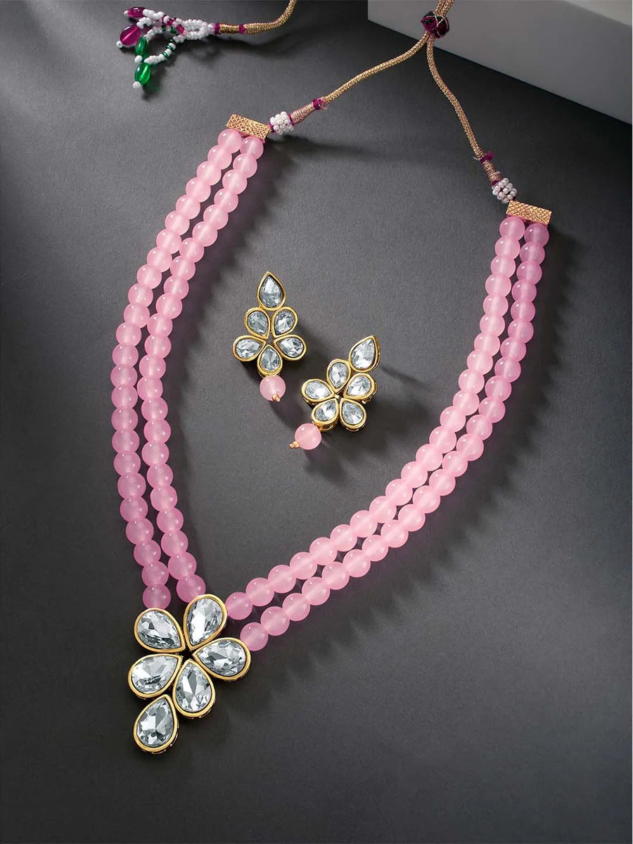 Choker & Pearl Set – Elegant & Trendy Jewelry Collection | Peora