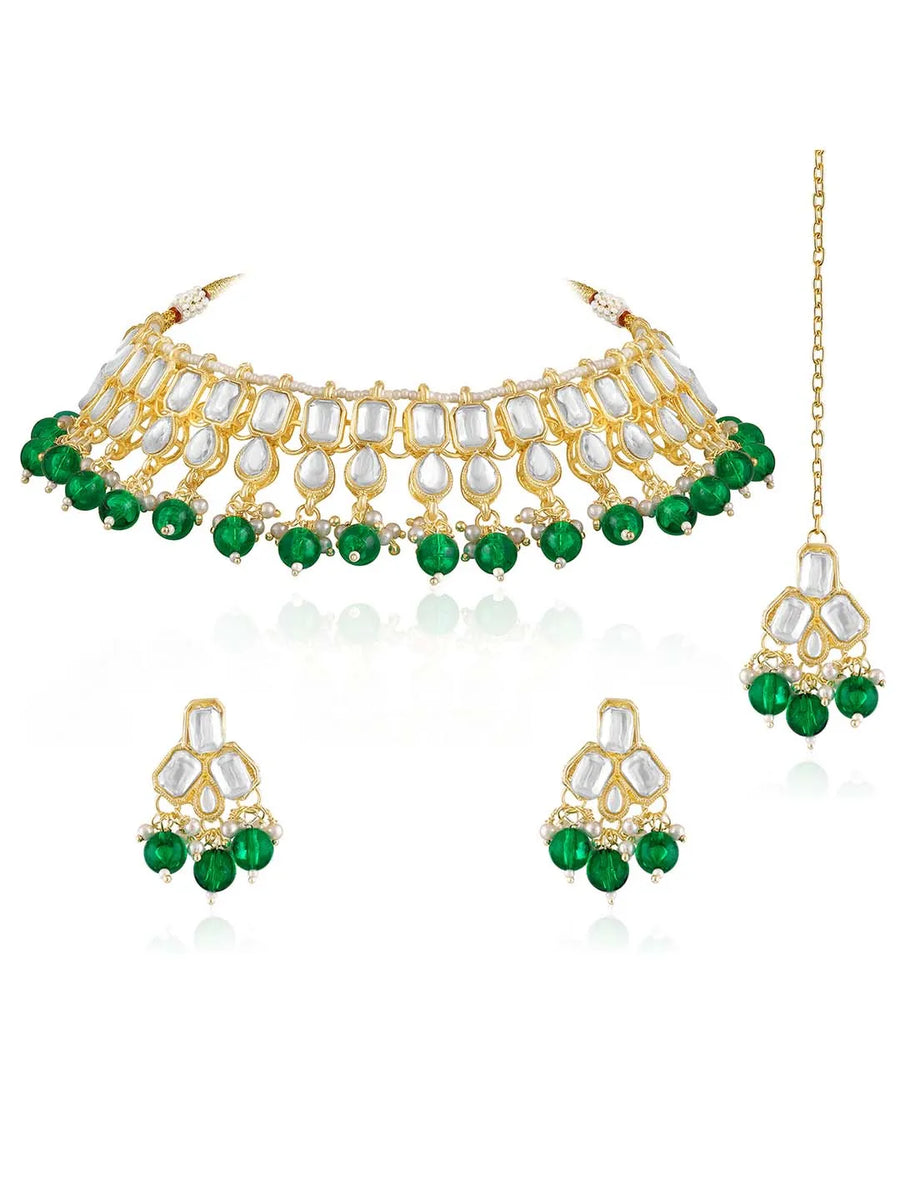 Shine Necklace Set by Peora – Sparkling Elegance for Every Occasion
