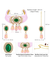 Choker Set with Stones by Peora – Sparkling Elegance for Every Occasion