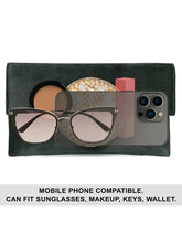 Velvet Midnight Aura Flap Clutch