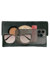 Velvet Midnight Aura Flap Clutch