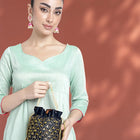 Chic Potli Bag for Fashion Brides - Blue