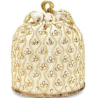 Chic Potli Bag for Fashion Brides - Cream