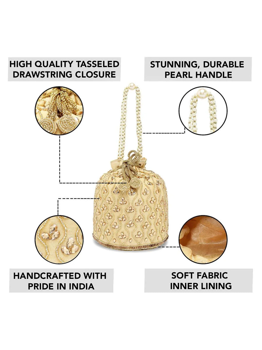 Chic Potli Bag for Fashion Brides