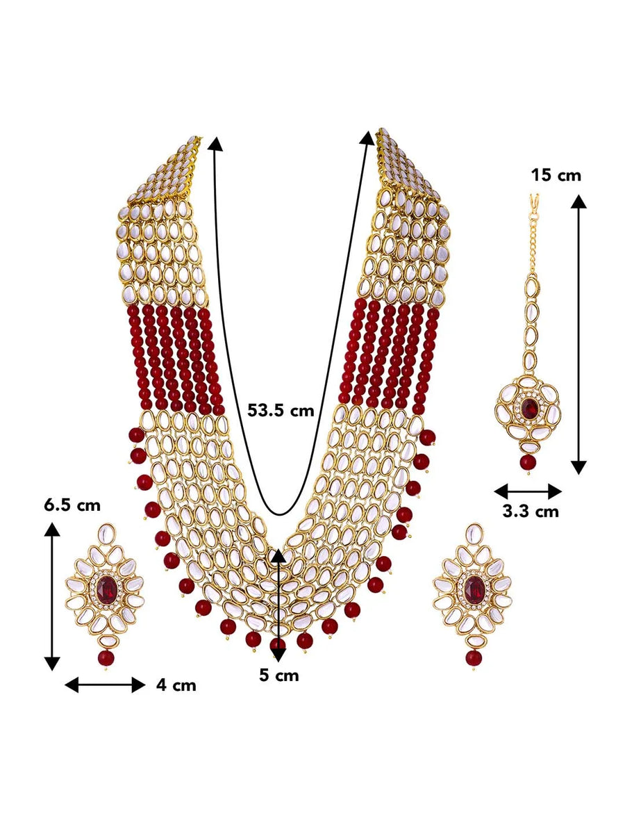 Elegant Ravishing Maharani Haar Set