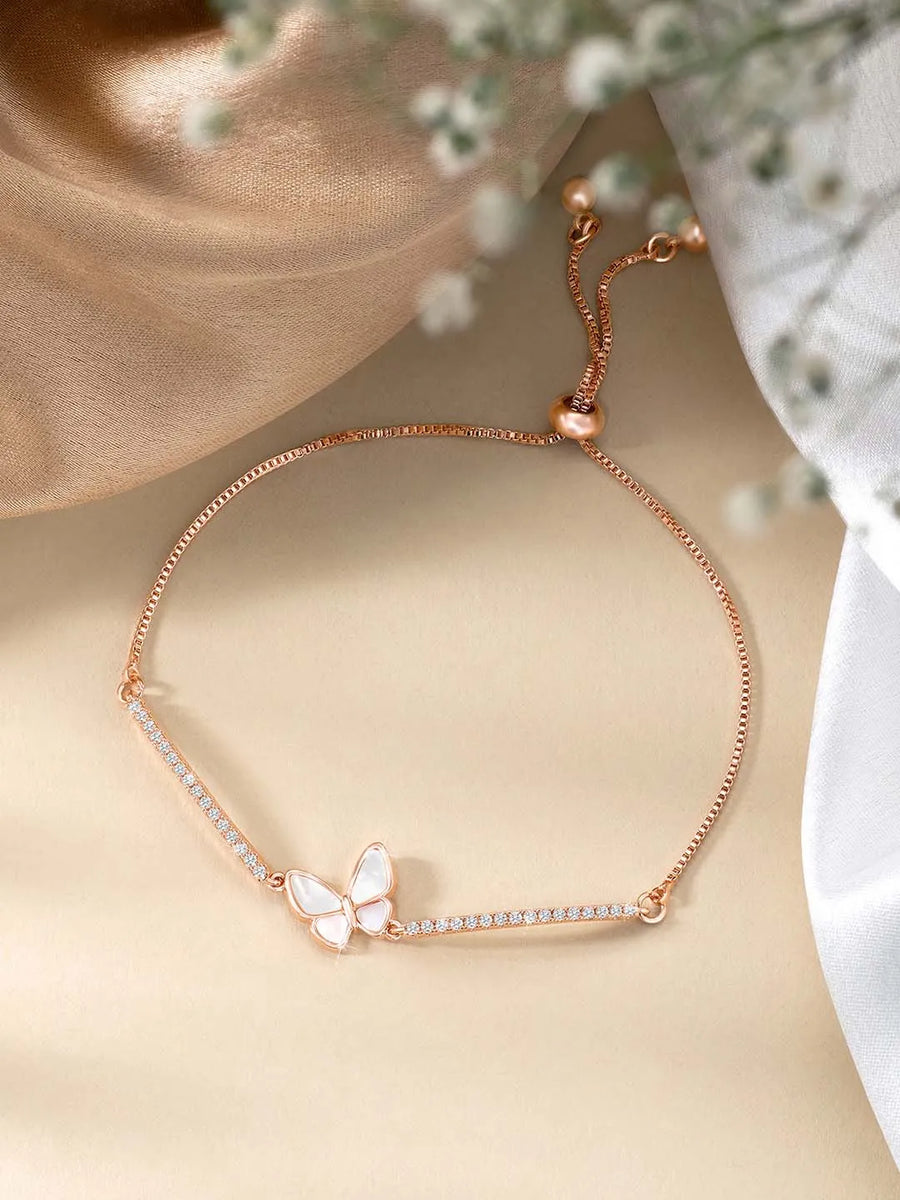 CZ Bracelet by Peora – Sparkling Fashion Jewellery

