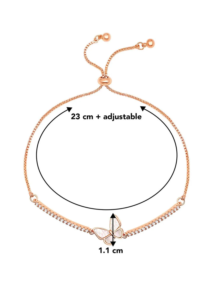 CZ Bracelet by Peora – Sparkling Fashion Jewellery

