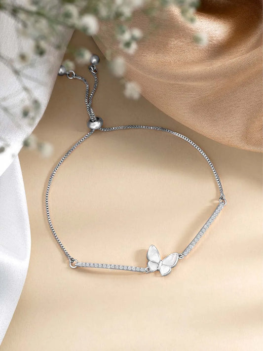 CZ Bracelet by Peora – Sparkling Fashion Jewellery

