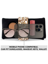 Fashionable Clutch Couture Purse - Black