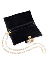 Fashionable Clutch Couture Purse - Black
