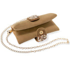 Fashionable Clutch Couture Purse - Brown