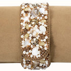 Fashionable Clutch Couture Purse - Brown