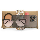 Fashionable Clutch Couture Purse - Brown