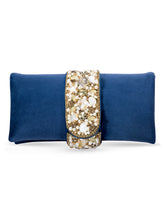 Fashionable Clutch Couture Purse - Blue