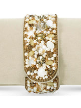 Fashionable Clutch Couture Purse - Cream
