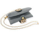 Fashionable Clutch Couture Purse - Grey